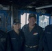 Rear Admiral Heames Poses with US Navy Sailors