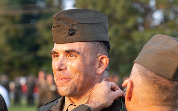 6th Marine Regiment holds French Fourragère Ceremony for BLT 1/8