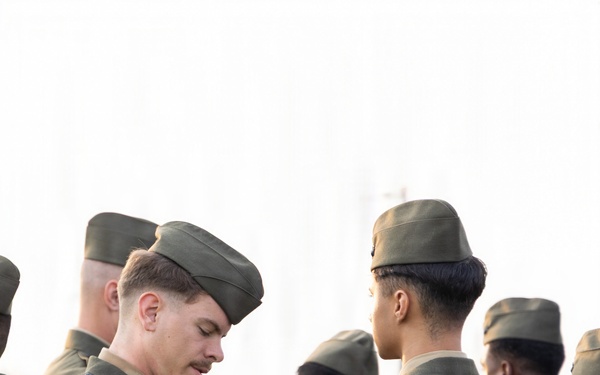 6th Marine Regiment holds French Fourragère Ceremony for BLT 1/8