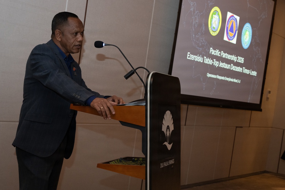 Pacific Partnership 2026 holds Disaster Management Workshop in Dili, Timor-Leste