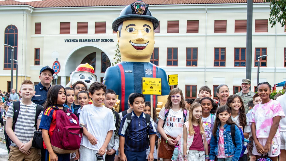 Vicenza military community welcomes students on first day of school 2026