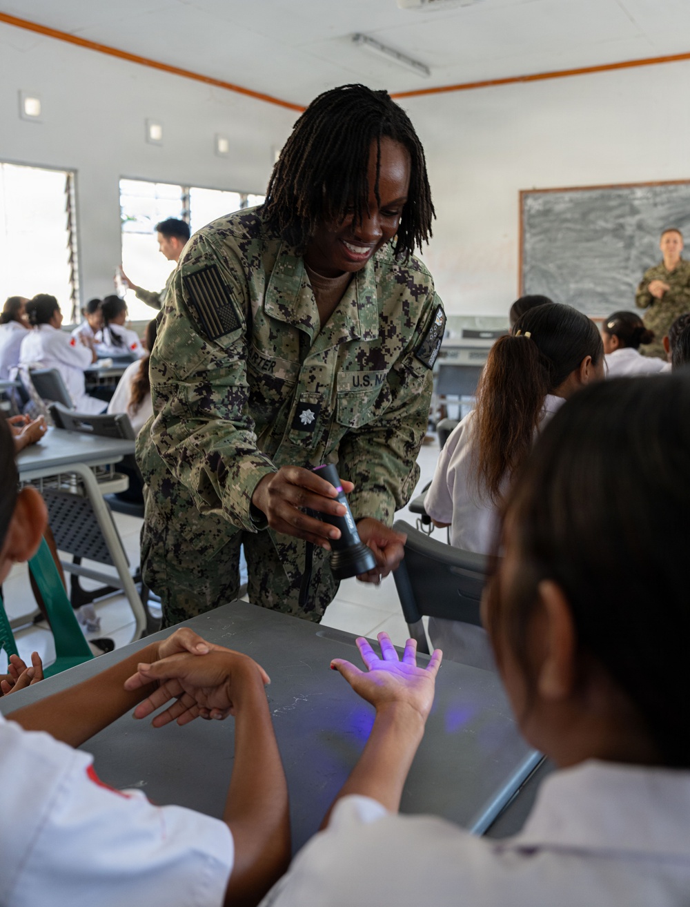 Pacific Partnership 2026 conducts Host Nation Outreach Event at 20 September Secondary School in Dili, Timor-Leste