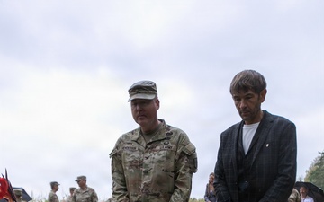 Memorial Service Held in Pegnitz for Fallen Soldiers