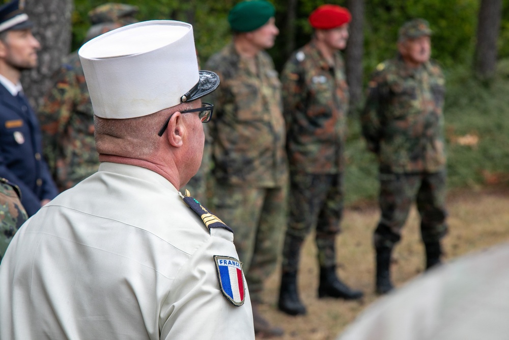 Memorial Service Held in Pegnitz for Fallen Soldiers