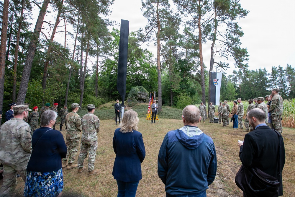 Memorial Service Held in Pegnitz for Fallen Soldiers