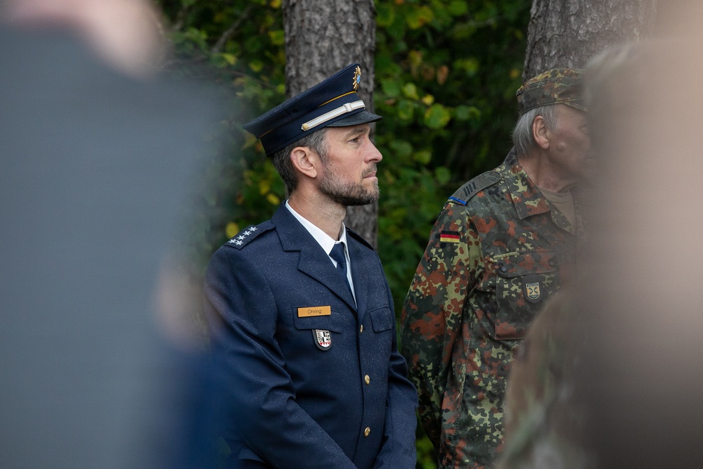 Memorial Service Held in Pegnitz for Fallen Soldiers