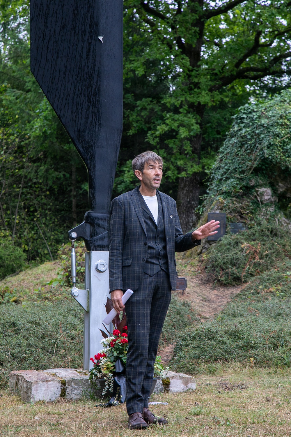 Memorial Service Held in Pegnitz for Fallen Soldiers
