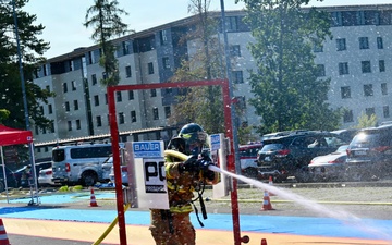 USAG Stuttgart hosts fourth annual Firefighter Combat Challenge