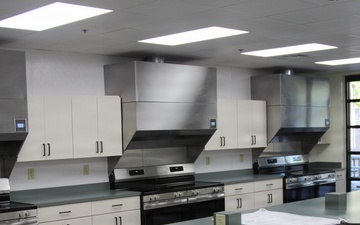 Psychological Operations Soldiers partner with Fort Bragg Directorate of Public Works to install barracks community kitchen