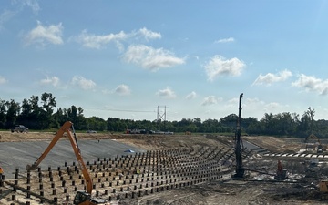 Comite River Diversion Structure Construction Update