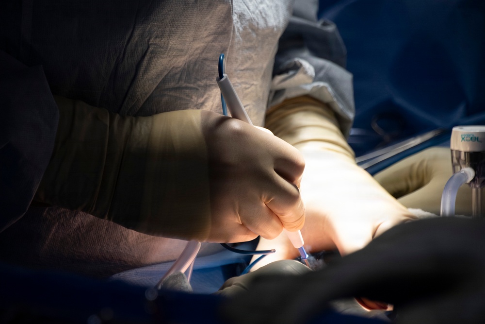 Surgical Operation performed aboard USS Makin Island
