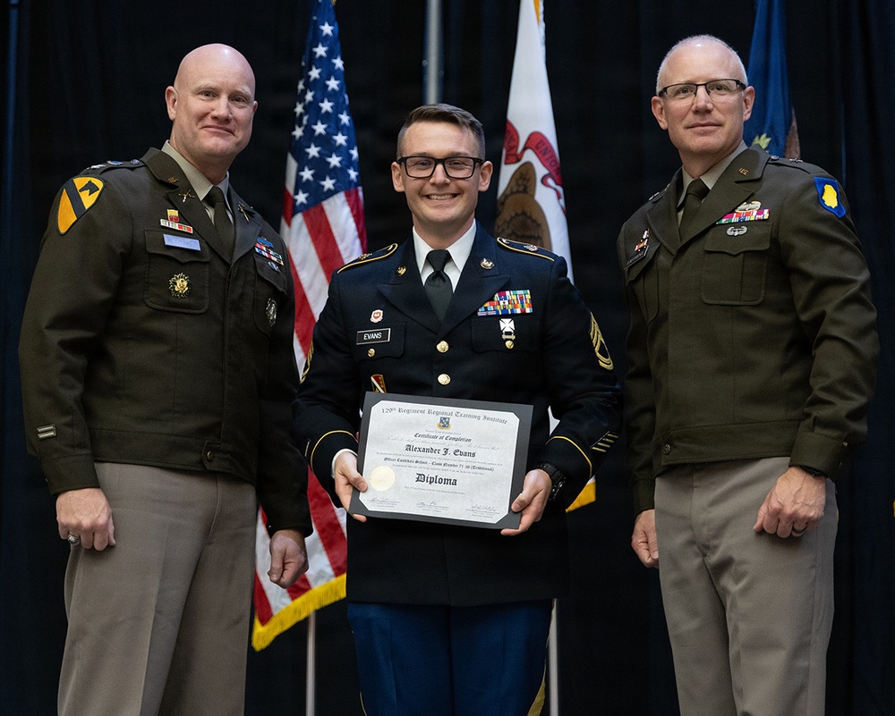 Illinois Army National Guard Officer Candidate School Graduates 22 Leaders