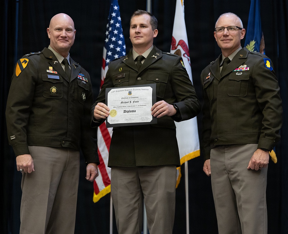 Illinois Army National Guard Officer Candidate School Graduates 22 Leaders