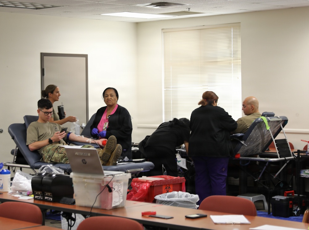 31st Air Defense Artillery Brigade, Dog Days of Summer Blood Drive