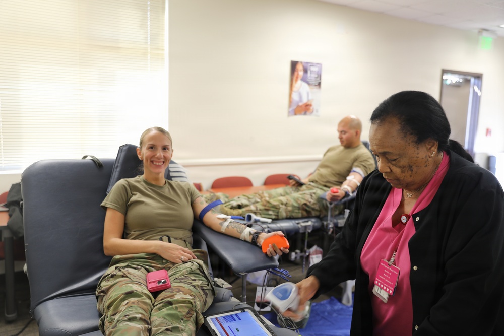 31st Air Defense Artillery Brigade, Dog Days of Summer Blood Drive