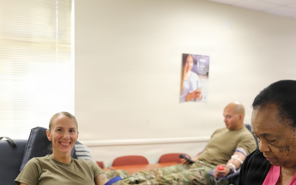 31st Air Defense Artillery Brigade, Dog Days of Summer Blood Drive