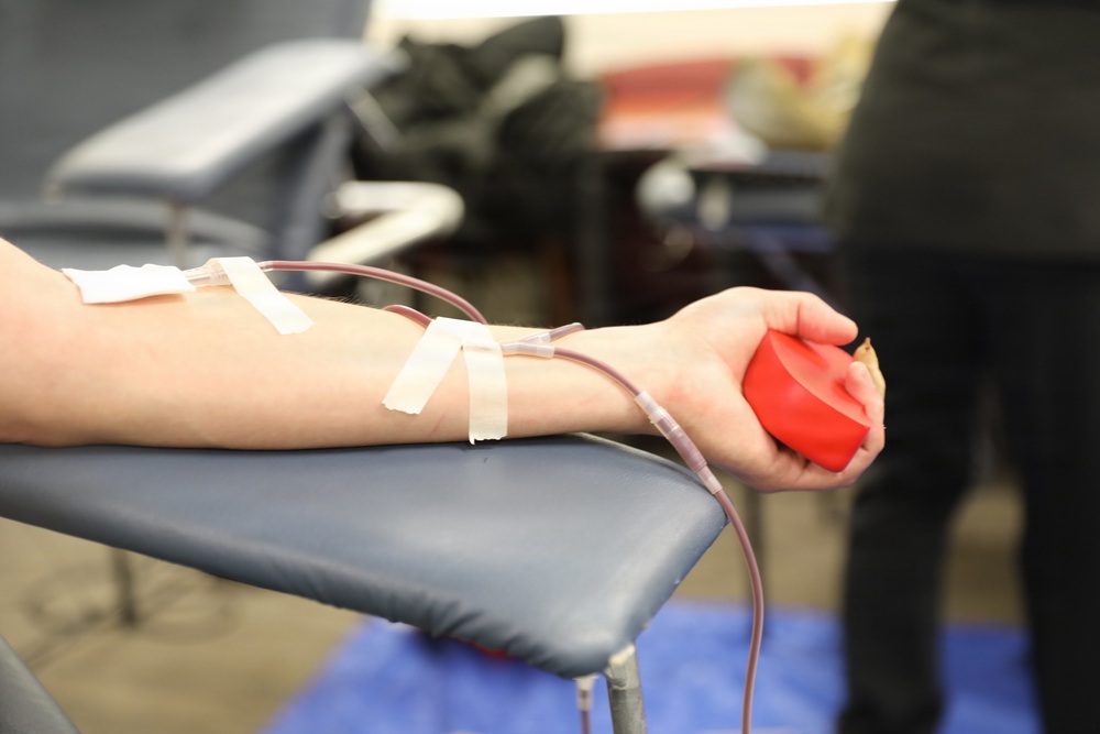 31st Air Defense Artillery Brigade, Dog Days of Summer Blood Drive