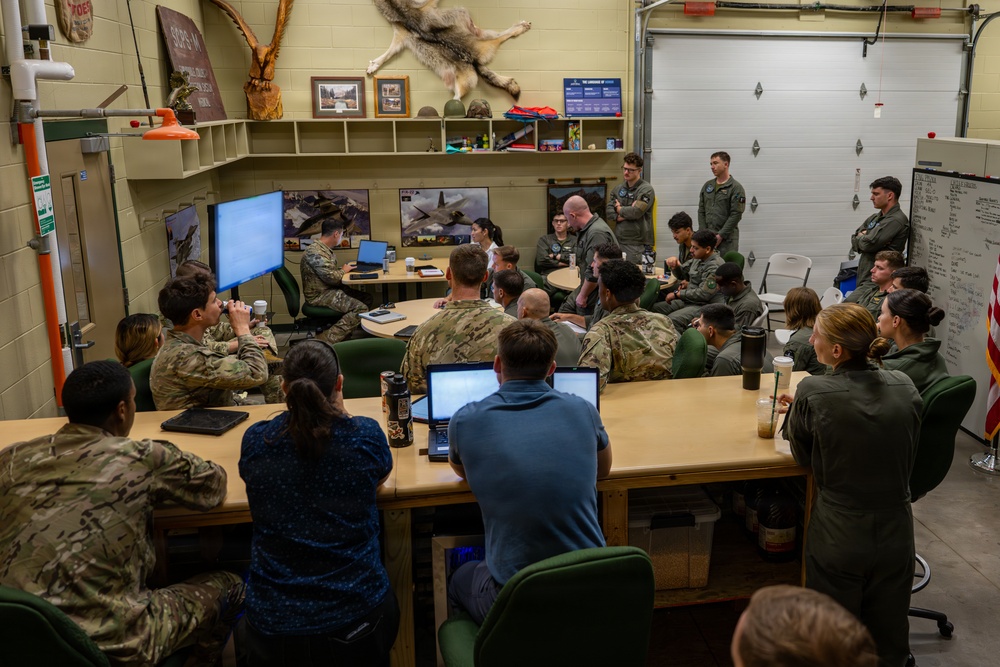 Northern Strike 26-2: Air Force &amp; Marines brief before join refueling mission