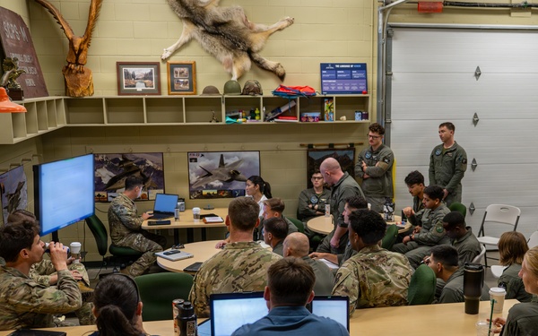 Northern Strike 26-2: Air Force &amp; Marines brief before join refueling mission