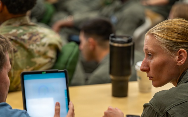 Northern Strike 26-2: Air Force &amp; Marines brief before join refueling mission