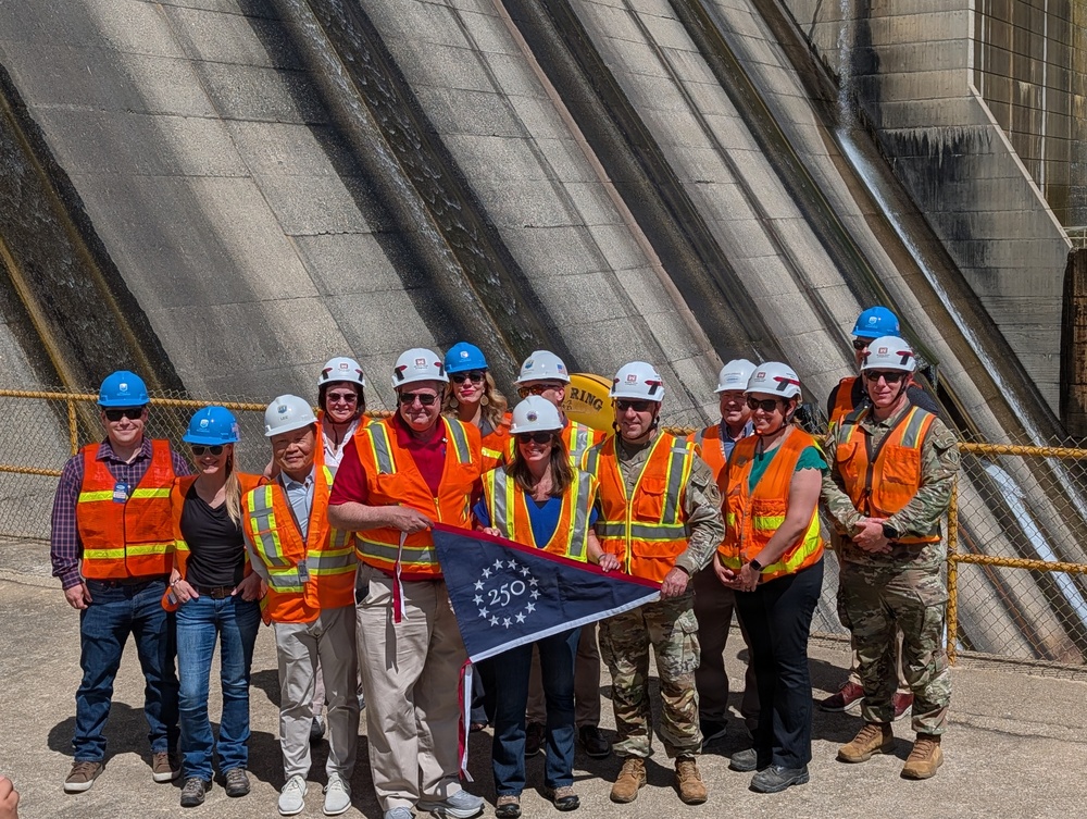 USACE, USBR leaders tour Folsom Dam facility