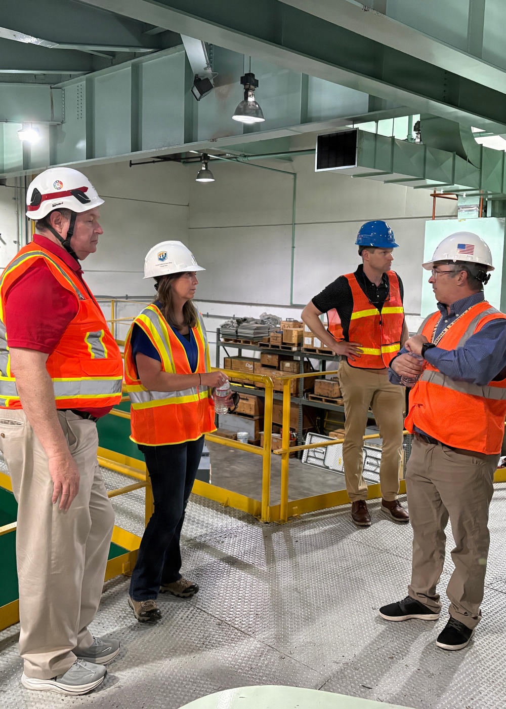 USACE, USBR leaders tour Folsom Dam facility