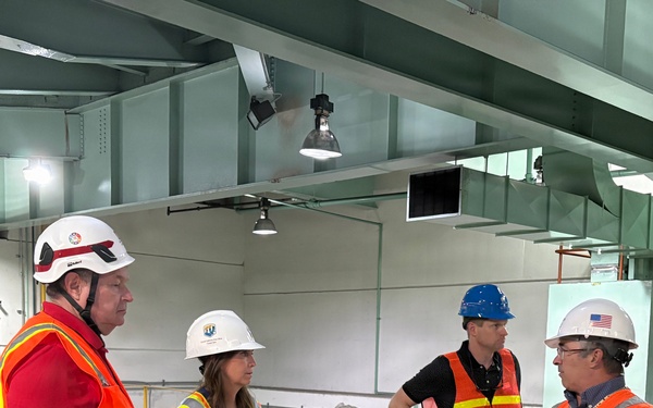 USACE, USBR leaders tour Folsom Dam facility