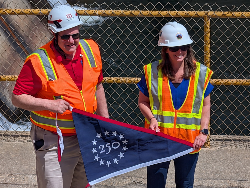 USACE, USBR leaders tour Folsom Dam facility