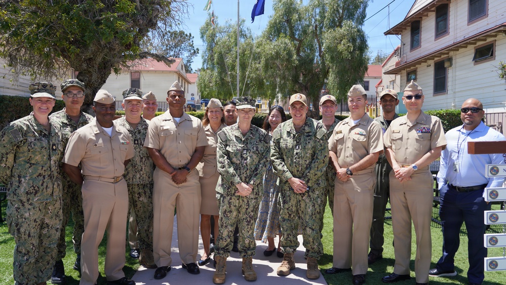 Rear Adm. Case Visits Naval Health Research Center, Underscores Importance of Warfighter Readiness
