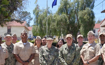 Rear Adm. Case Visits Naval Health Research Center, Underscores Importance of Warfighter Readiness