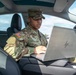 Staff Sgt. Christopher McNeil preparing to operate remotely