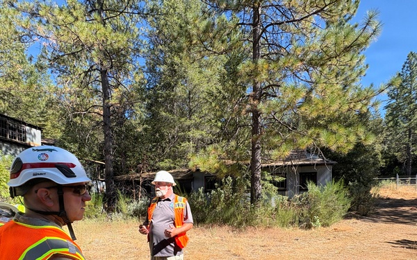 Sacramento District Commander tours Lava Cap Mine remediation project
