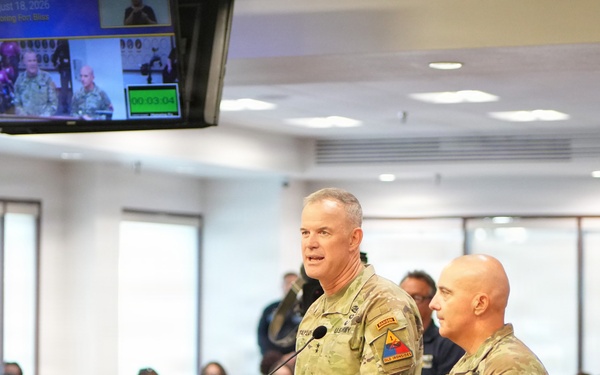 Fort Bliss is El Paso: 1st Armored Division leadership addresses City Council