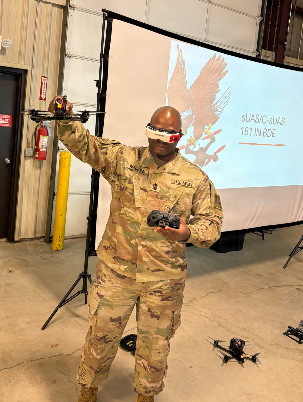 CSM Tries Drone