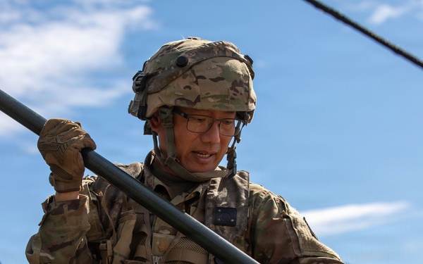 Operation Bold Eagle: 303rd Field Hospital demonstrates expeditionary hospital jump capabilities during Exercise Global Medic