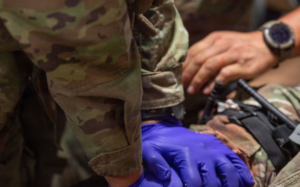 Operation Bold Eagle: 303rd Field Hospital demonstrates expeditionary hospital jump capabilities during Exercise Global Medic