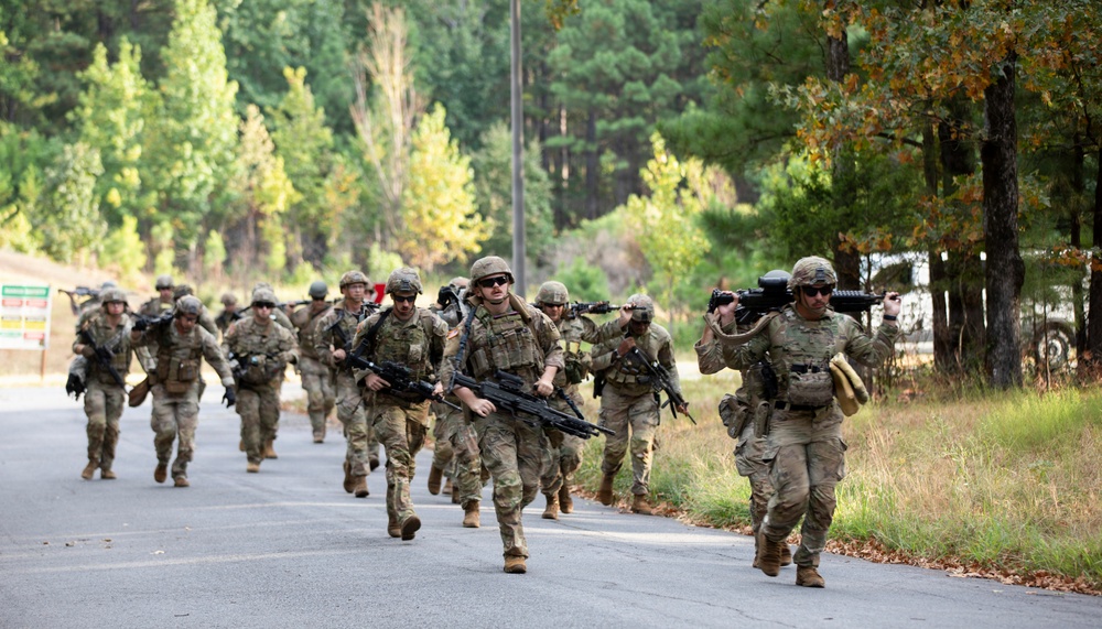Competitors Open Machine Gun Championship 10m Match