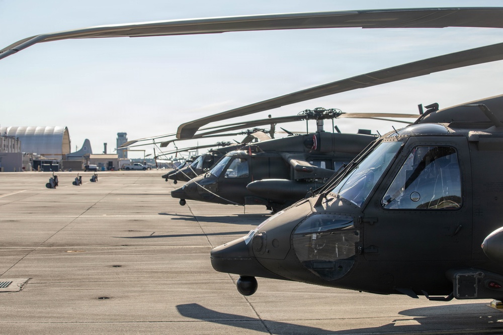 1-111th General Support Aviation Battalion Holds Departure Ceremony