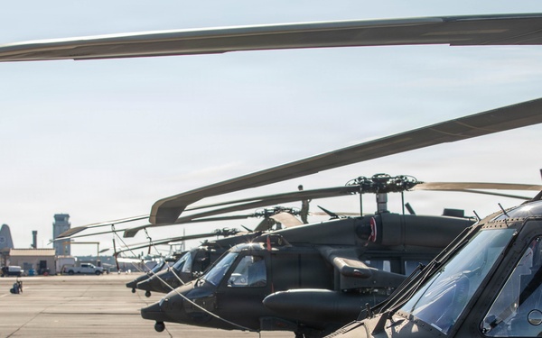 1-111th General Support Aviation Battalion Holds Departure Ceremony