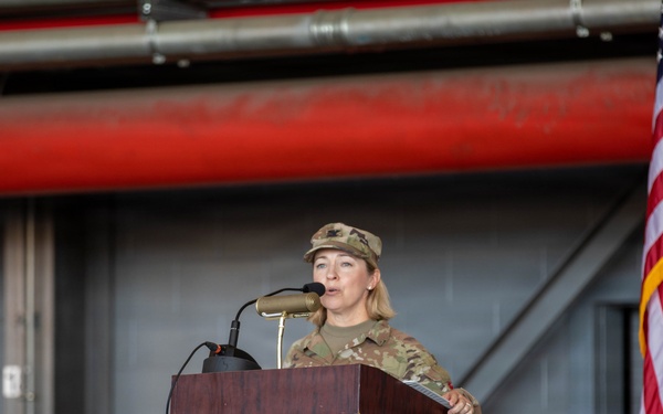 1-111th General Support Aviation Battalion Holds Departure Ceremony