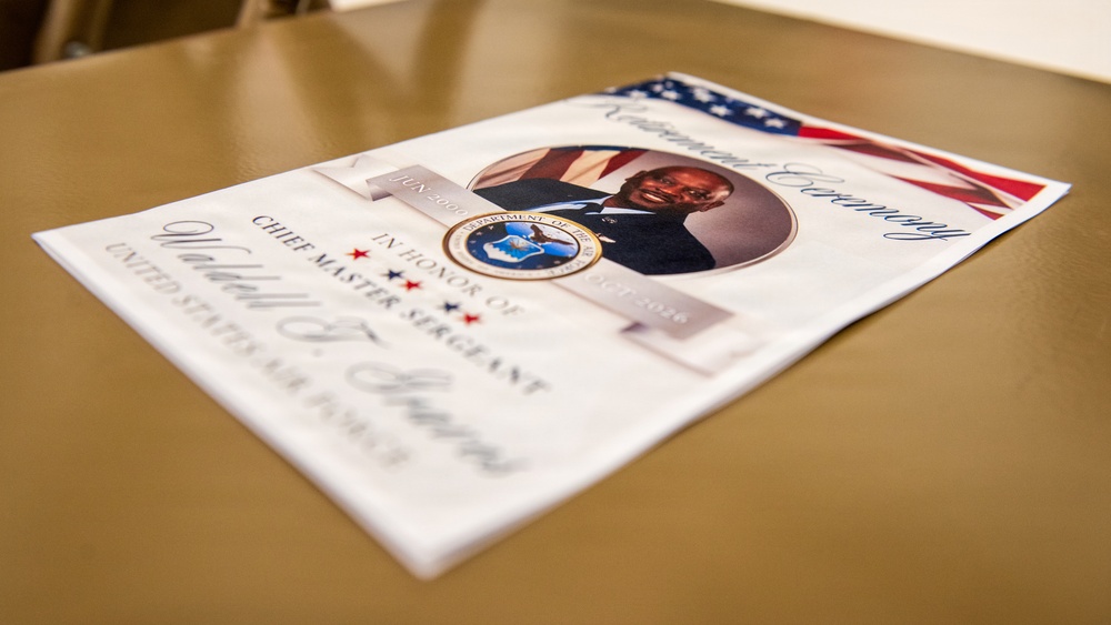 Honoring more than 26 years of service: CMSgt Graves bids farewell