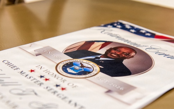 Honoring more than 26 years of service: CMSgt Graves bids farewell