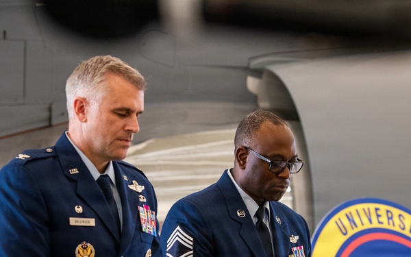 Honoring more than 26 years of service: CMSgt Graves bids farewell