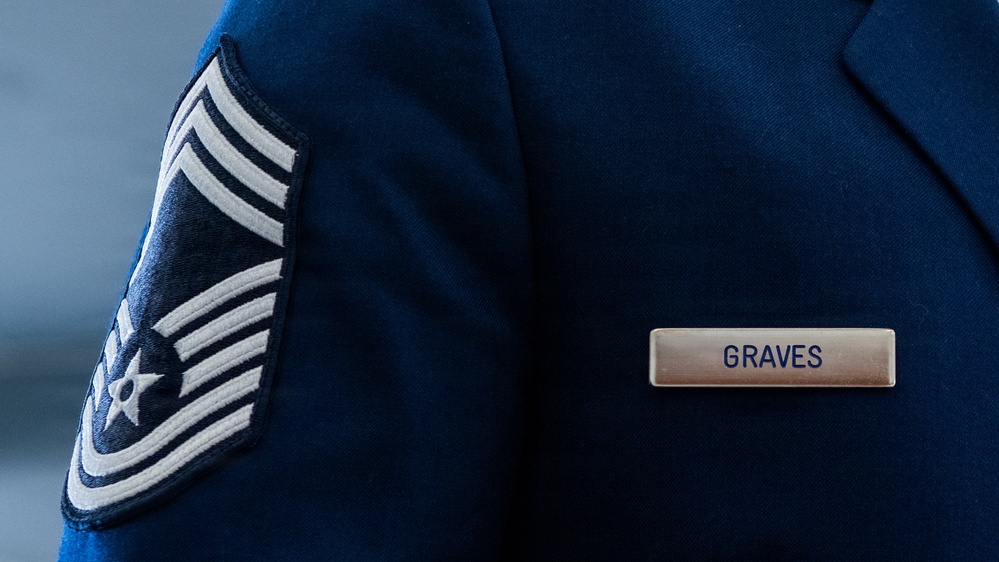 Honoring more than 26 years of service: CMSgt Graves bids farewell