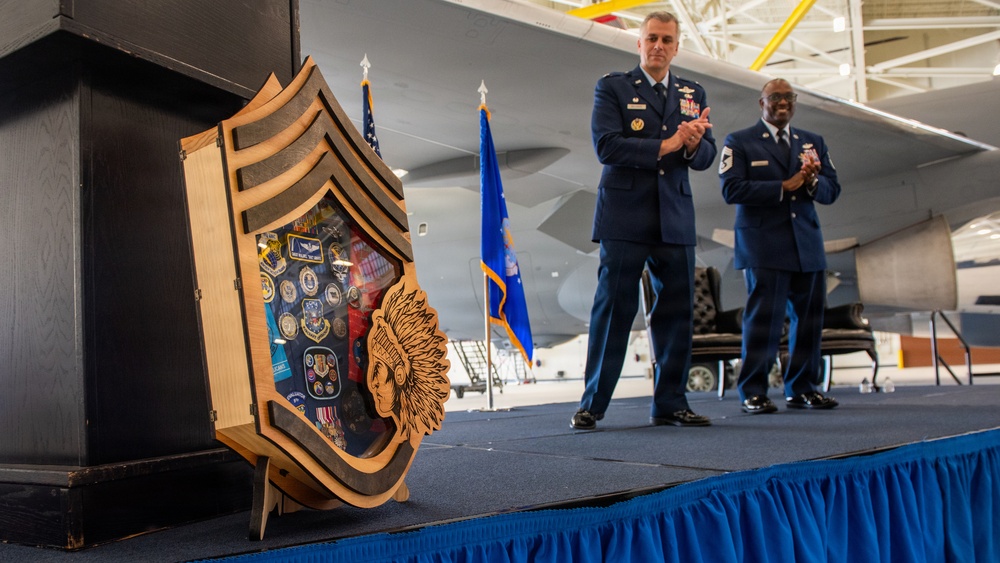 Honoring more than 26 years of service: CMSgt Graves bids farewell