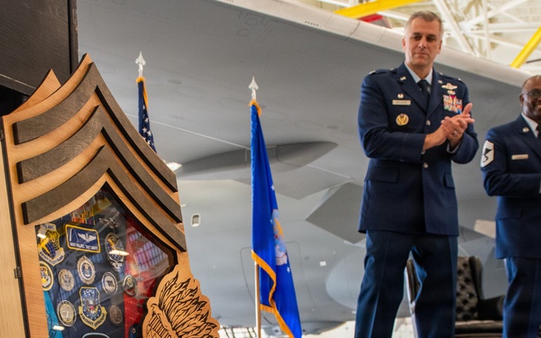 Honoring more than 26 years of service: CMSgt Graves bids farewell