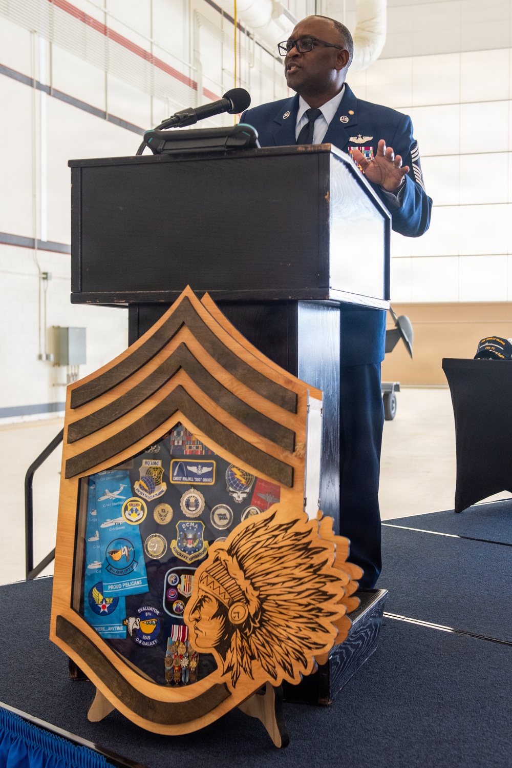 Honoring more than 26 years of service: CMSgt Graves bids farewell
