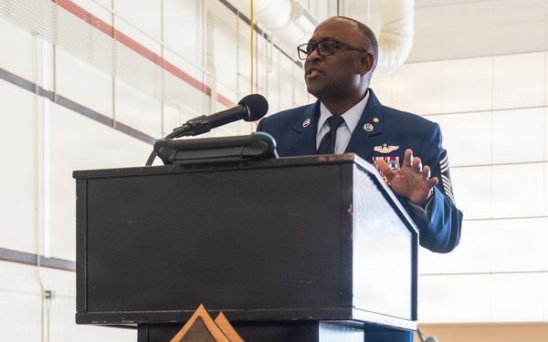 Honoring more than 26 years of service: CMSgt Graves bids farewell