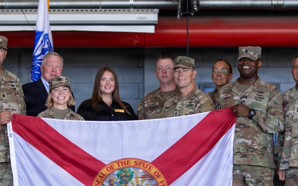 1-111th General Support Aviation Battalion Holds Departure Ceremony