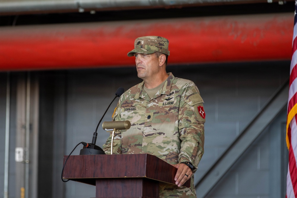 1-111th General Support Aviation Battalion Holds Departure Ceremony